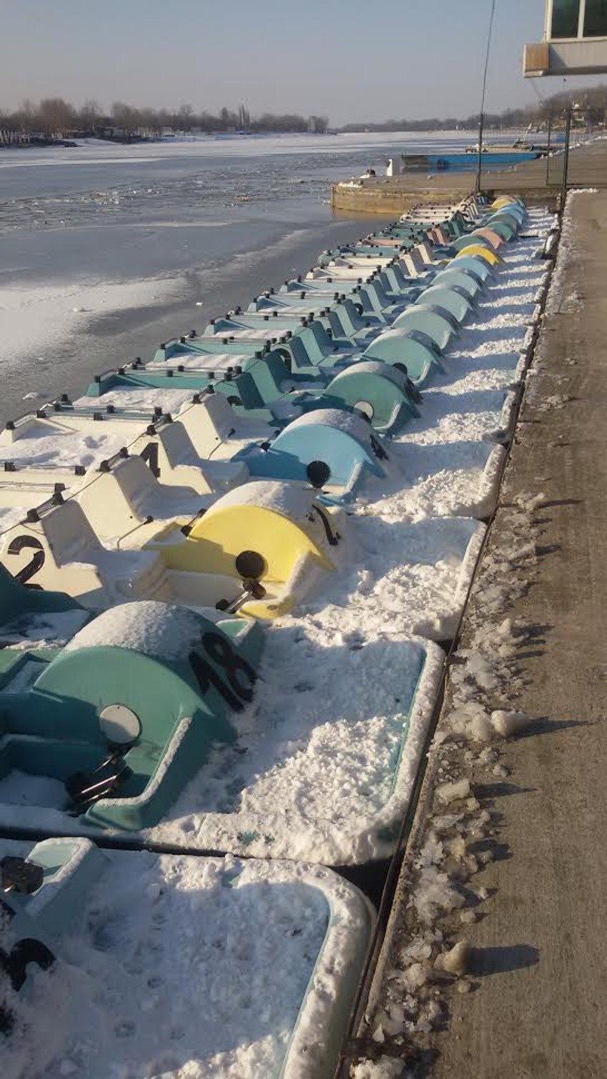 I pedaline zarobljene