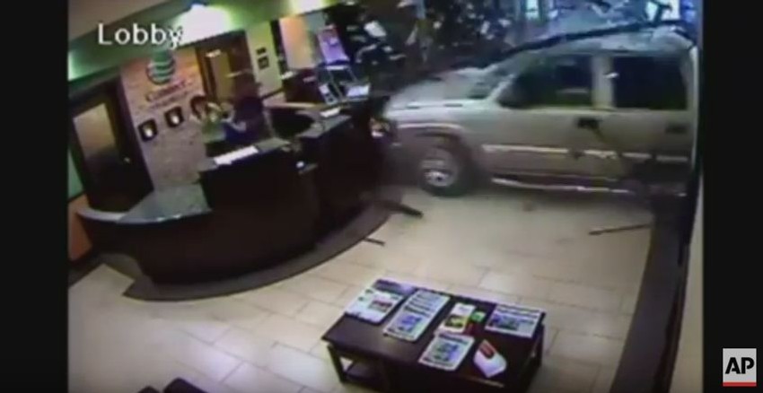 Trenutak upada u hotel