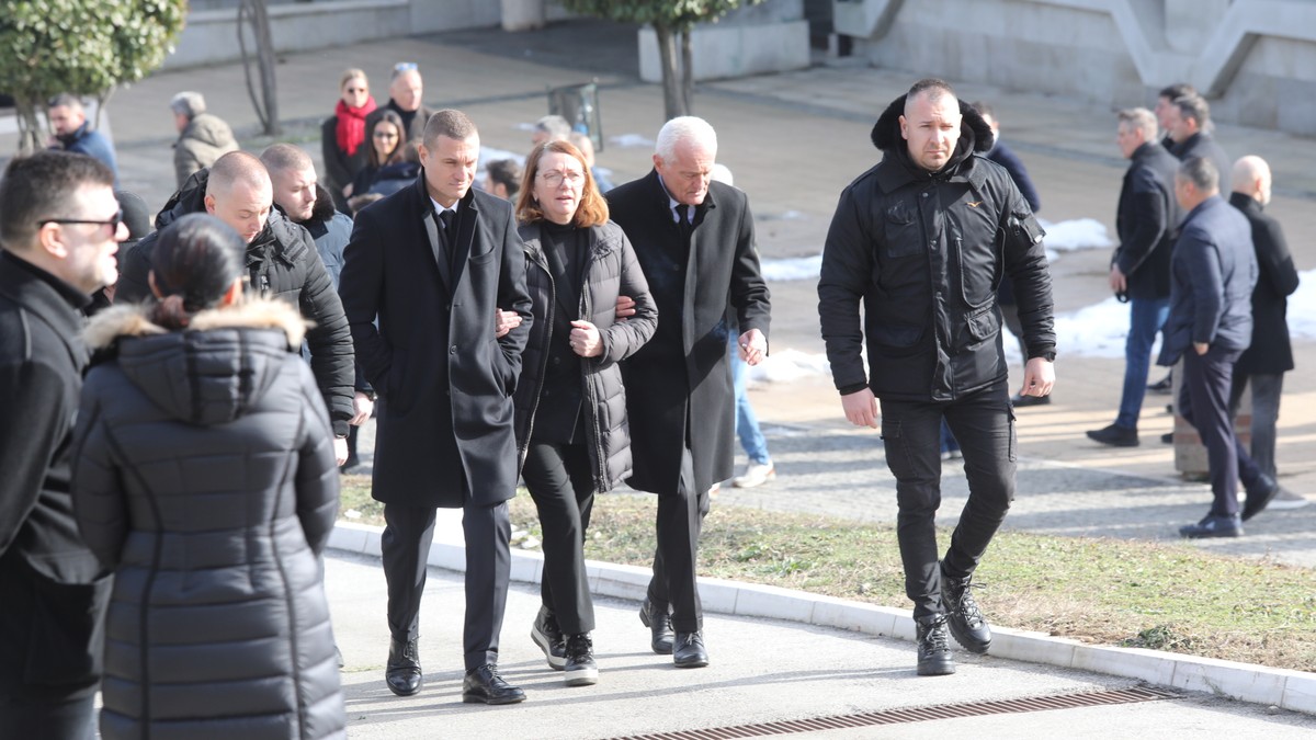 Sahrana Dušana  Vidića