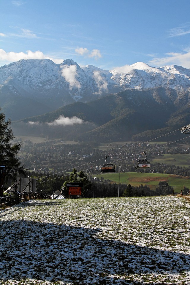 Śnieg w Tatrach