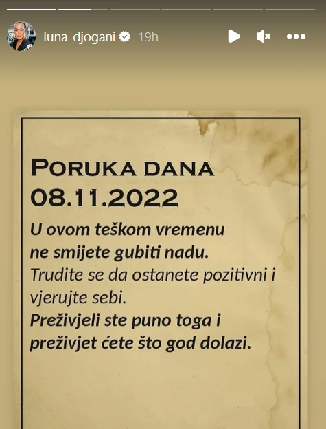 Luna Đogani (Foto: Instagram/luna_djogani)