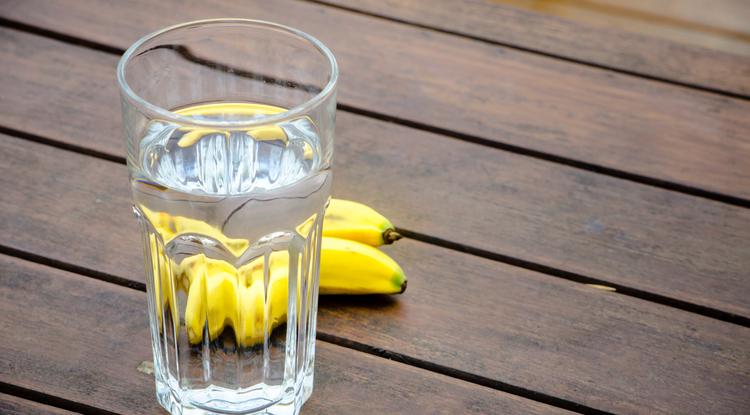 Ezért hasznos a banánvíz. Fotó: Getty Images
