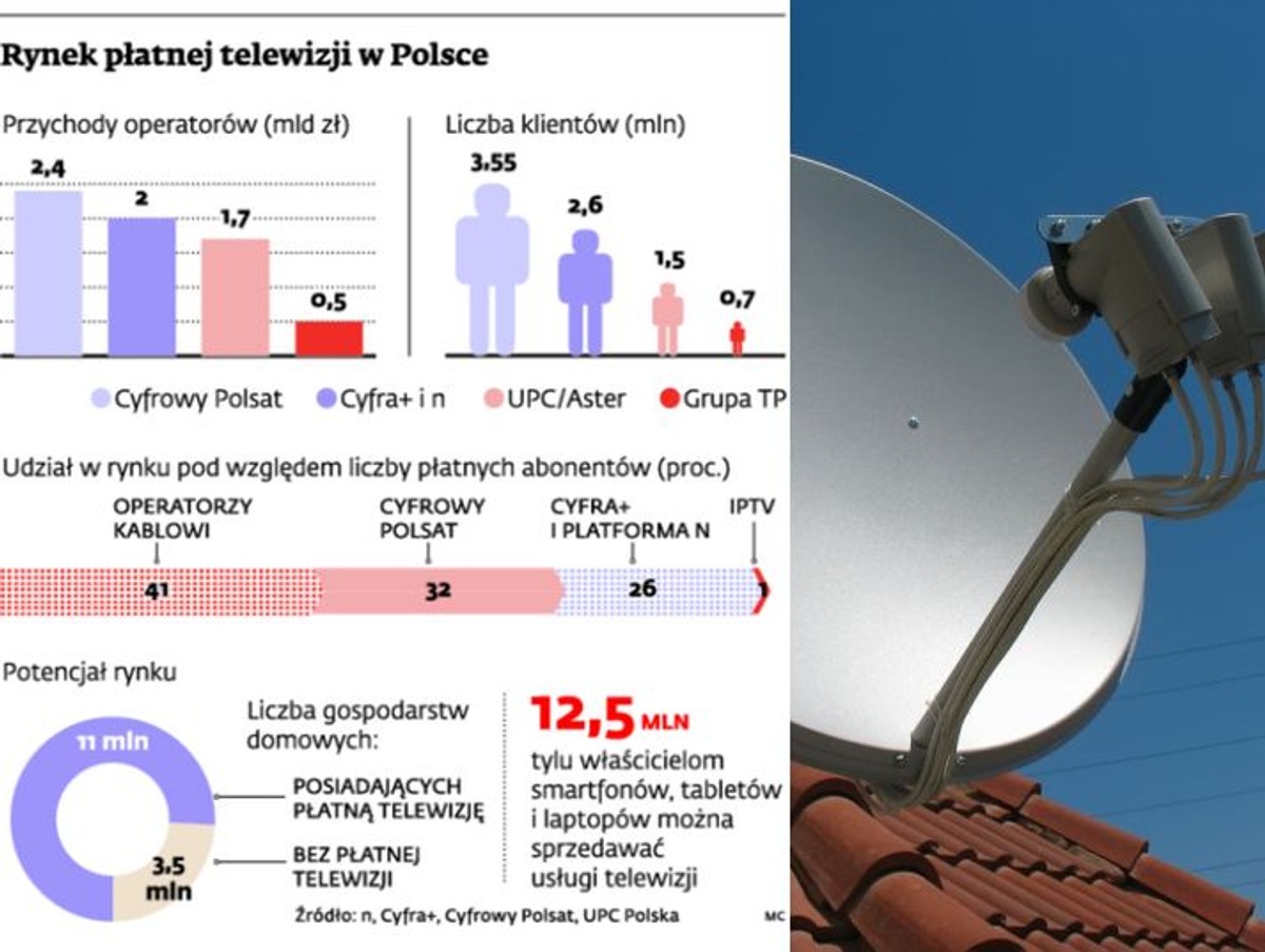 Rynek płatnej telewizji w Polsce