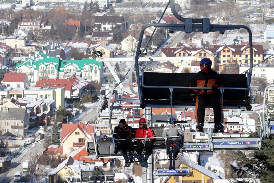 Nowy wyciąg narciarski w Kielcach