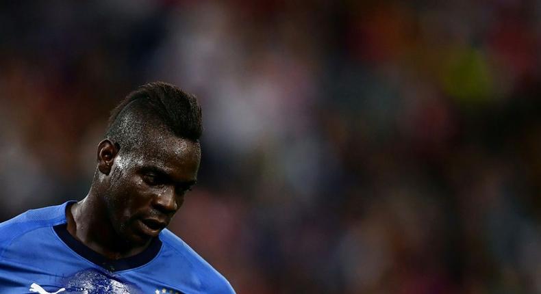 Mario Balotelli last played for Italy three years ago. Creator: MARCO BERTORELLO