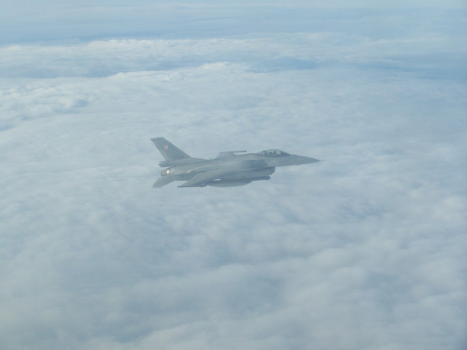 Polskie F-16, fot. Piotr Ogórek/Onet