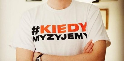 Polski aktor w koszulce z ważnym napisem. O co chodzi?