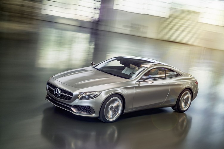 Prototypowy mercedes klasy S coupe