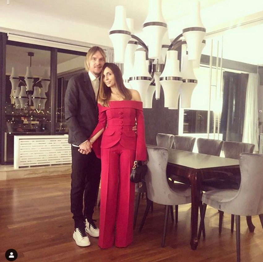 Miloš Krasić sa ženom