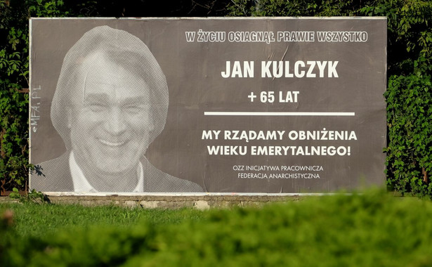 Kontrowersyjna reklama z wizerunkiem Jana Kulczyka. Na dodatek z błędem ortograficznym