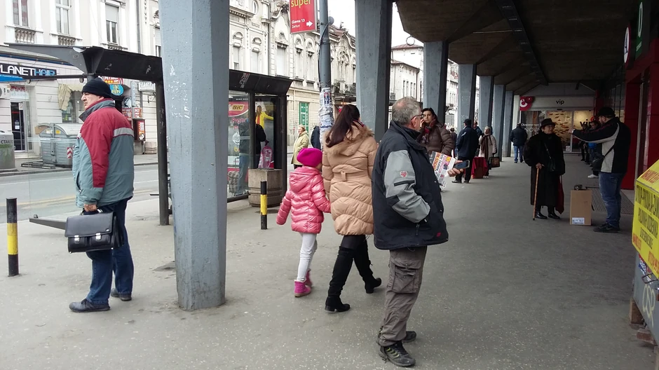 Stub kod kojeg je mališan stajao