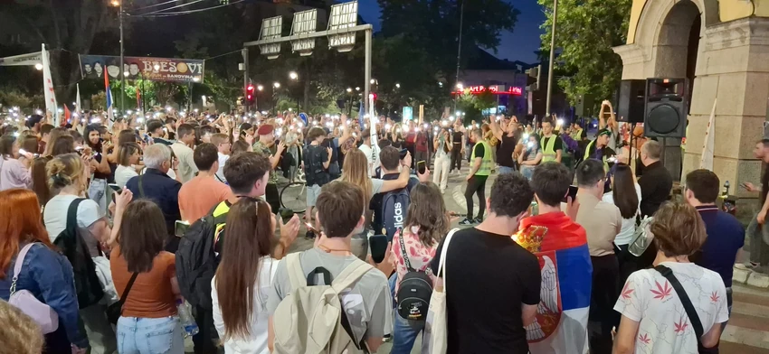Niš protest
