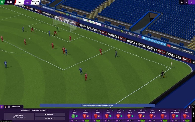 Football Manager 2020 - screenshot z wersji PC