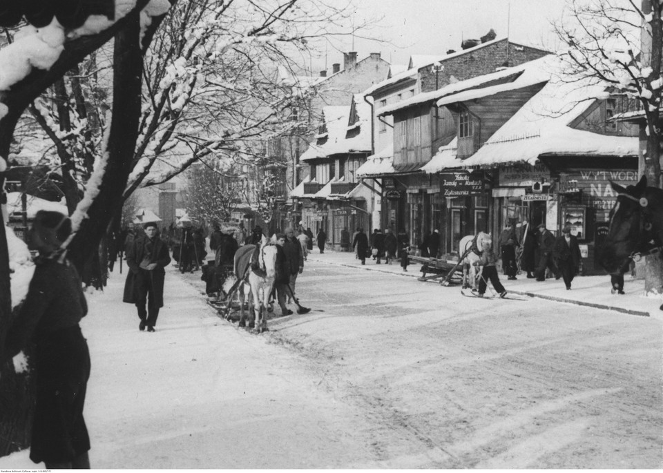 Ulica Krupówki w Zakopanem, lata 1910-1924