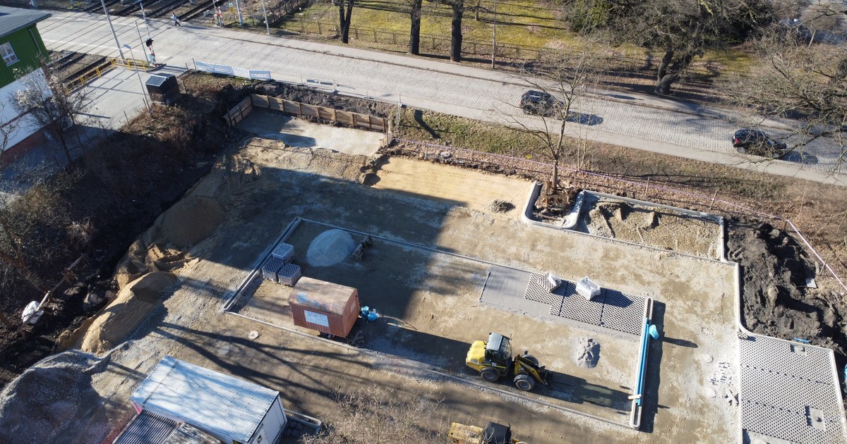 Tak powstaje parking w Leśnicy