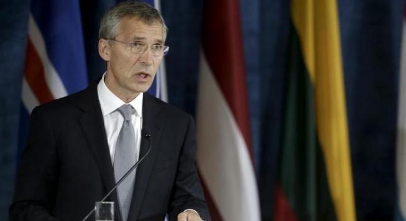 NATO chief says Russian support of Syria's Assad prolonging conflict