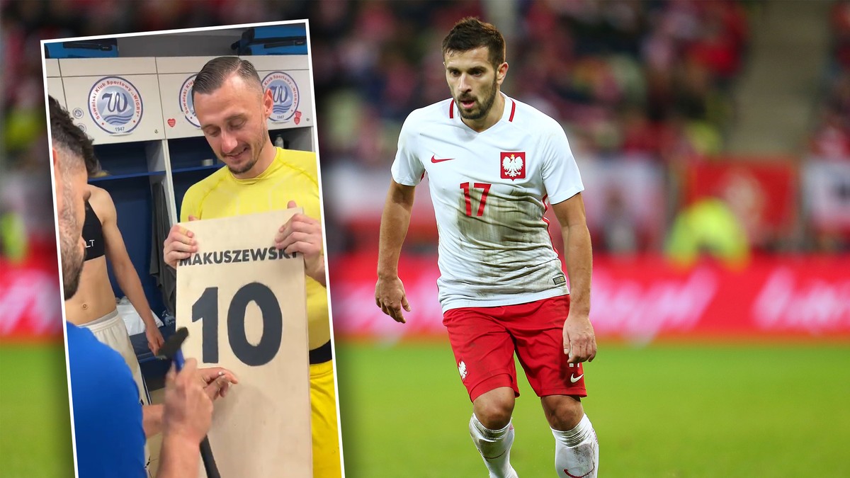 Były reprezentant Polski właśnie zakończył karierę. Koledzy zorganizowali specjalną ceremonię