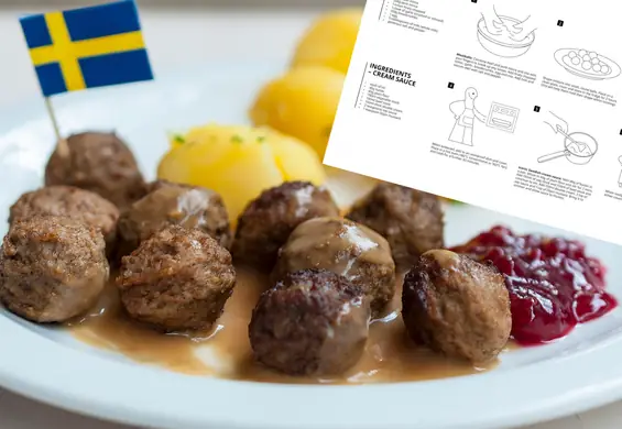 IKEA udostępnia przepis na klopsiki. Przypomina instrukcję składania mebli