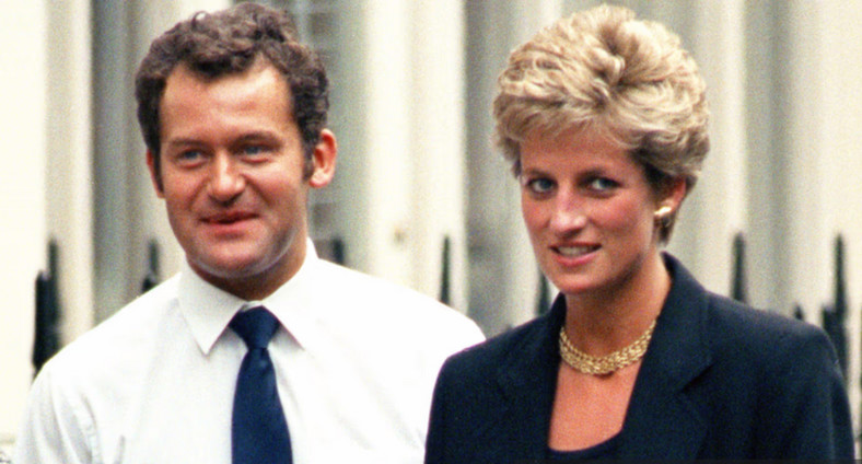 Paul Burrell i księżna Diana