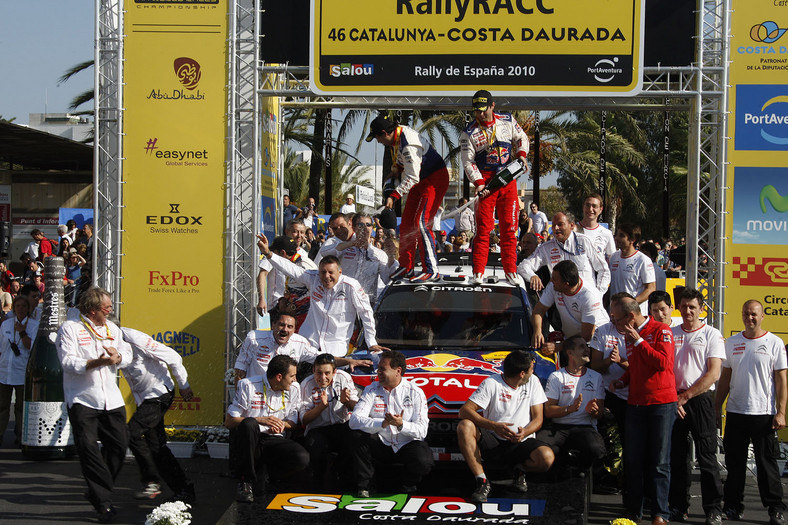 Rajd Hiszpanii 2010: ponownie Loeb i trzy Citroëny na pudle (galeria Rallyworld©Willy Weyens)