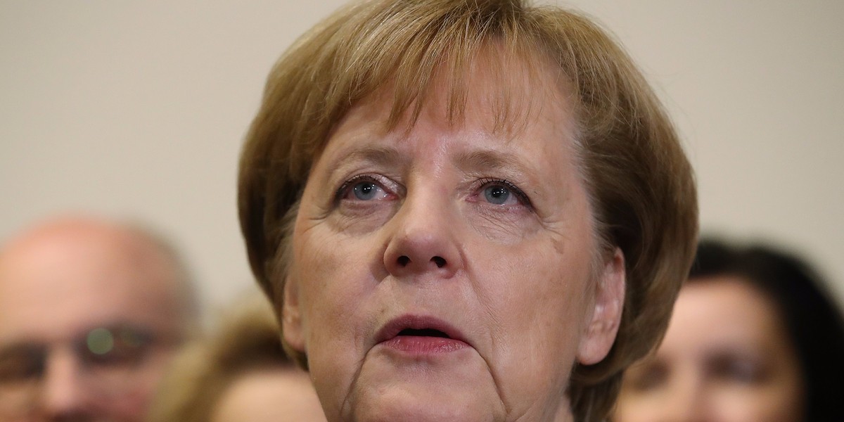 German Chancellor Angela Merkel hints she's ready for new elections after coalition talks collapse