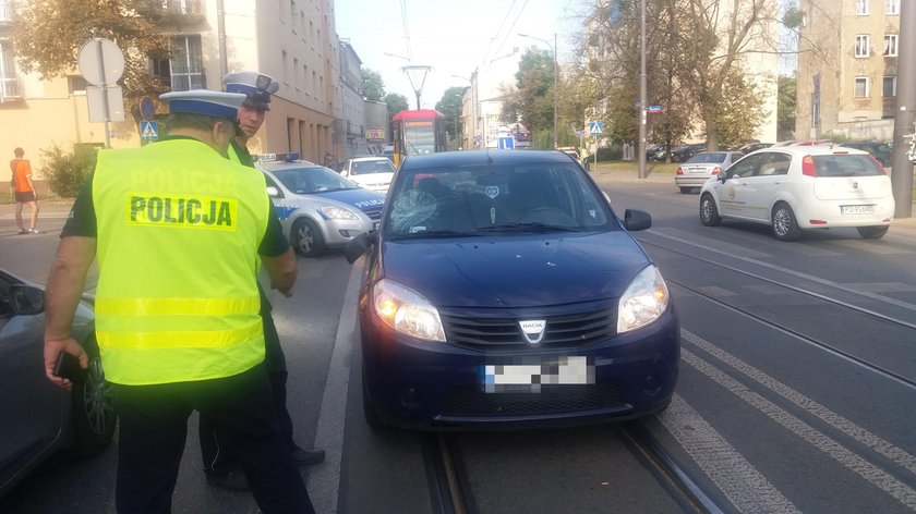 29-letni kierowca dacii był trzeźwy