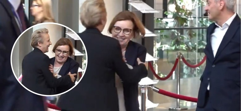 Scheuring-Wielgus i Zalewska w PE. W sieci wrze po krótkim nagraniu. "Skandal" [WIDEO]