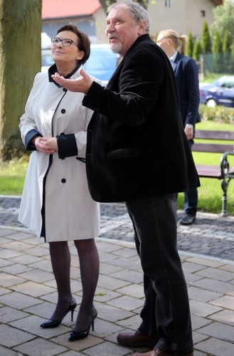 Ewa Kopacz i Andrzej Grabowski