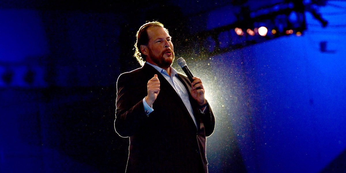 Salesforce CEO Marc Benioff.