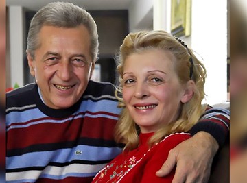 Miroslav Ilić sa suprugom
