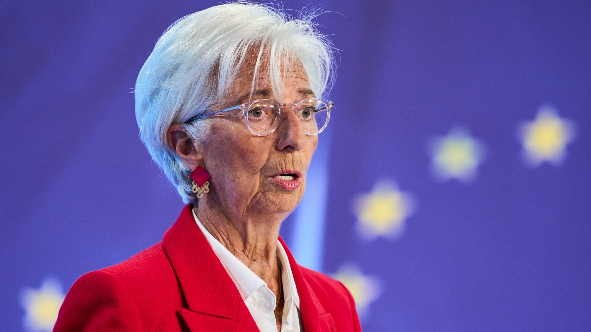 Prezidentka Európskej centrálnej banky (ECB) Christine Lagardová.