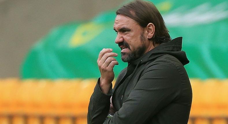 Champions - Norwich manager Daniel Farke's side won the English Championship title on Saturday Creator: Lindsey Parnaby