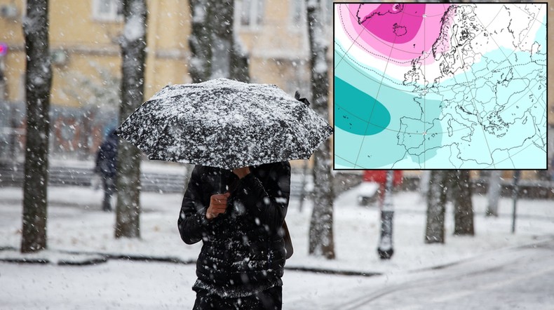 Zima w dużych tarapatach. Wiemy, czy mróz i śnieg wrócą do Polski (mapa: ECMWF)