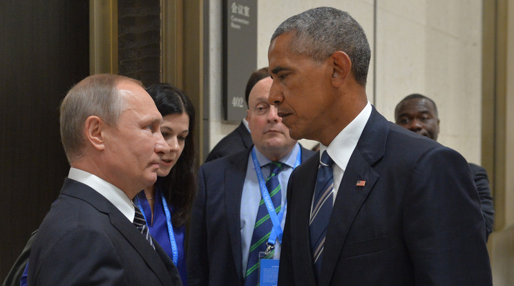 Mélyponton az amerikai-orosz kapcsolatok. Ilyen fagyos kézfogásra nem volt példa Obama és Putyin között /Fotó: AFP
