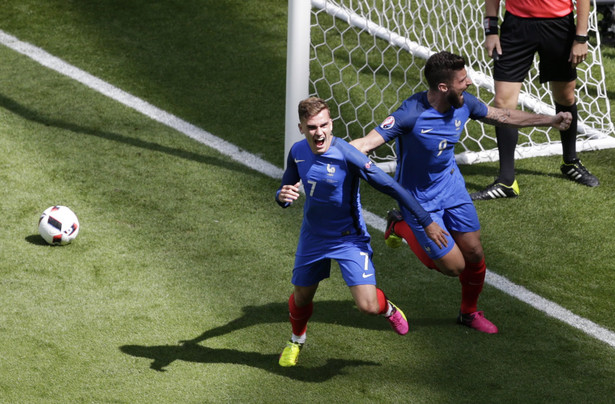 Antoine Griezmann trafił dwa razy i gospodarze Euro 2016 są w ćwierćfinale