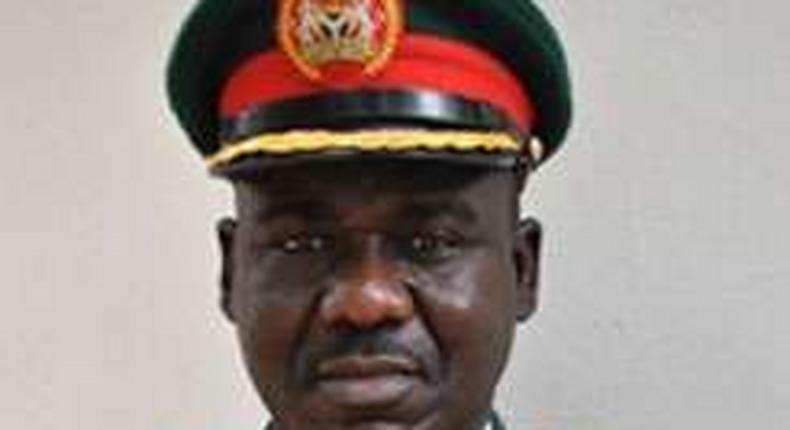 The new Chief of Army staff, Tukur Buratai