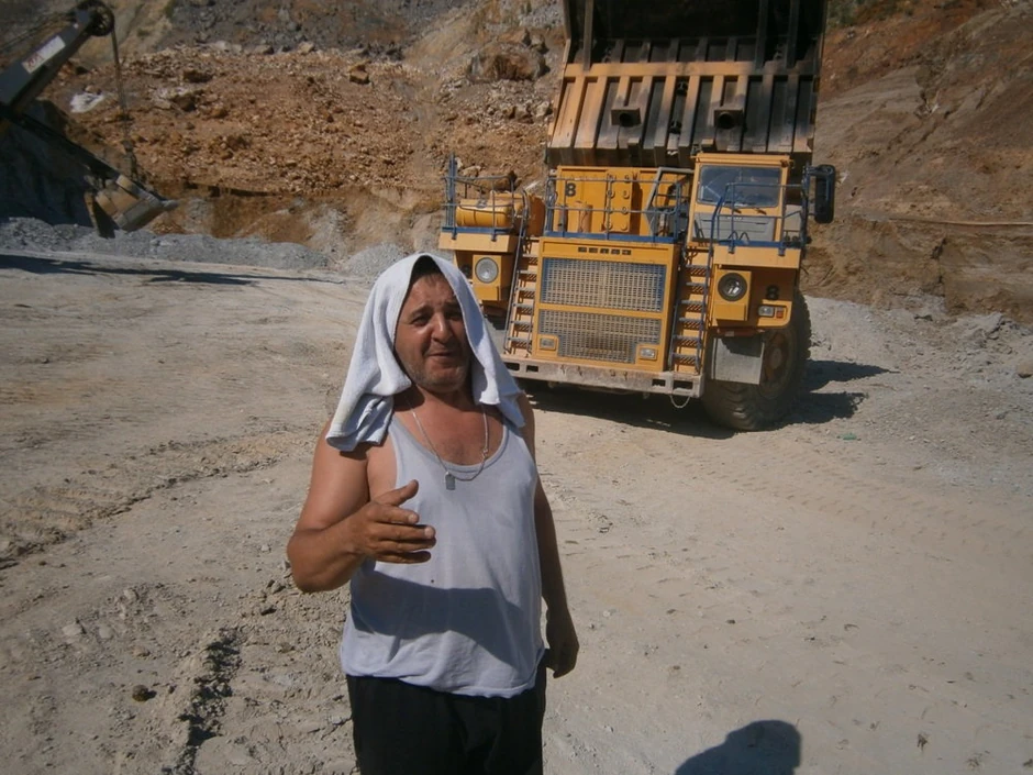 Dragan Tizmonar jedan od vozača ispred holpaka