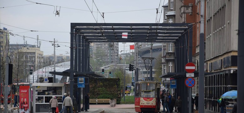 Płonący tramwaj na imprezie promującej transport ekologiczny