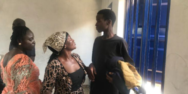 One of the freed students meet his parents after 46 days in captivity (TheCable)