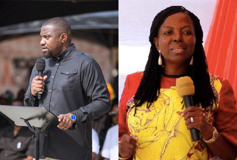 John Dumelo and Lydia Alhassan