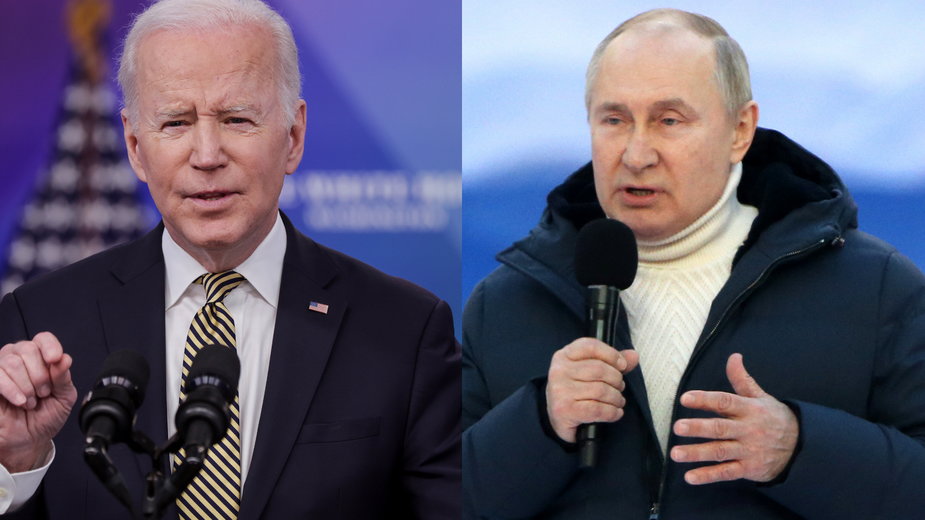 Od lewej: Joe Biden i Władimir Putin