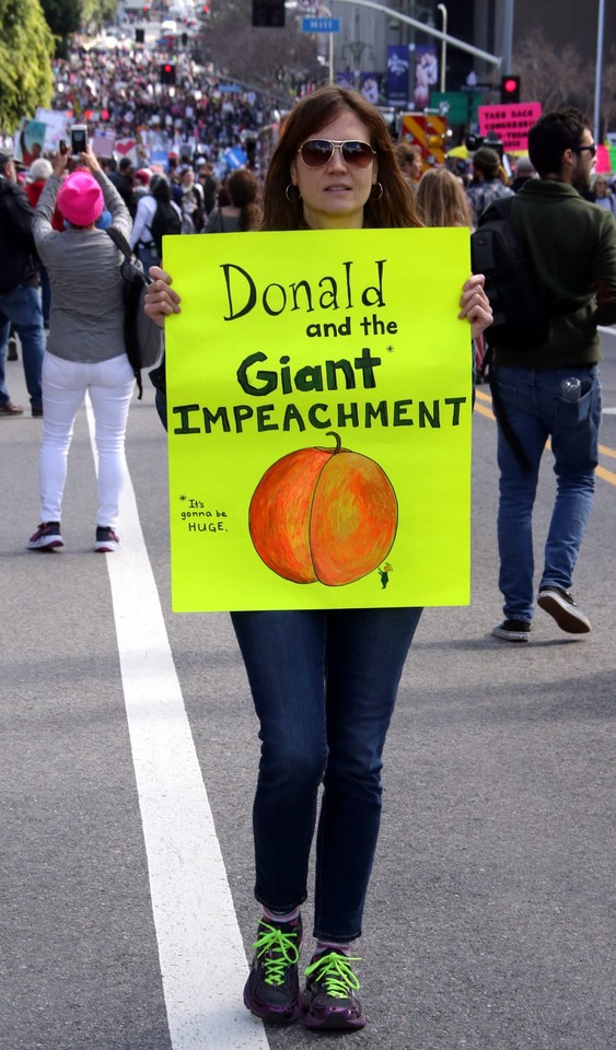 USA WOMAN'S MARCH (Woman's March protest against US President Donald Trump)