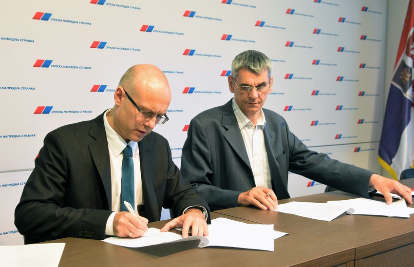 Miloš Vučević i Slobodan Cvetković