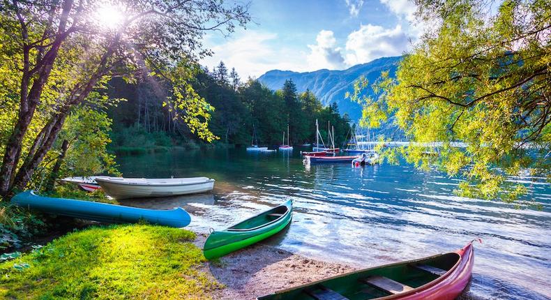 In Slovenia, skip Lake Bled and check out the lesser-known Lake Bohinj, which offers equally breathtaking surroundings.