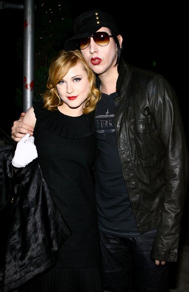 Evan Rachel Wood i Marilyn Manson (2007 r.)