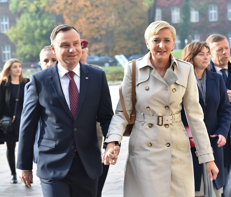 Жена президента польши
