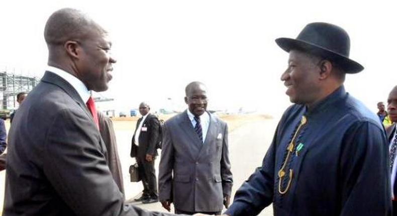 President Goodluck Jonathan attends 47th ECOWAS Authority Heads of State meeting in Accra, Ghana.