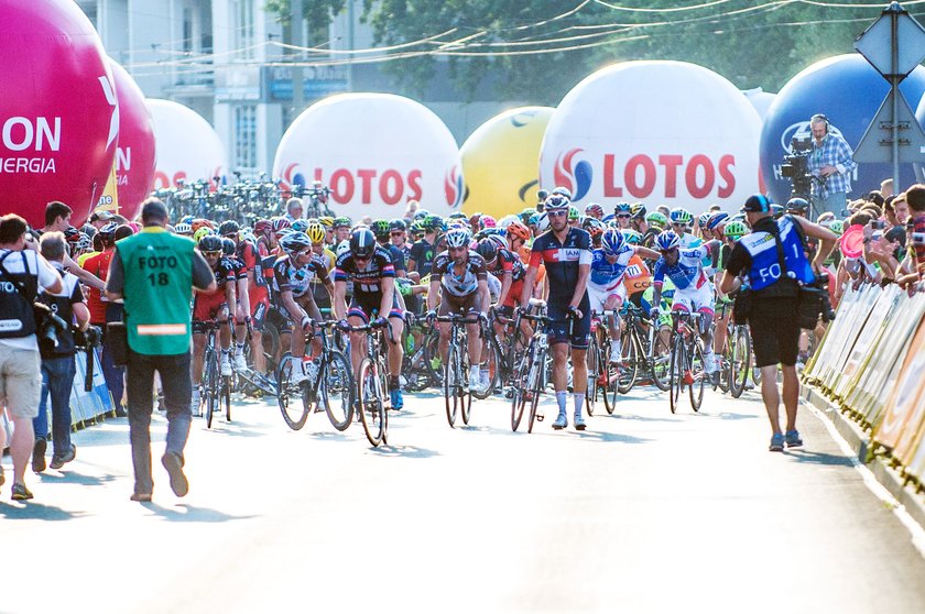 Masakra na finiszu etapu Tour de Pologne!