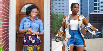 Ankara and denim styles to try for your next casual look