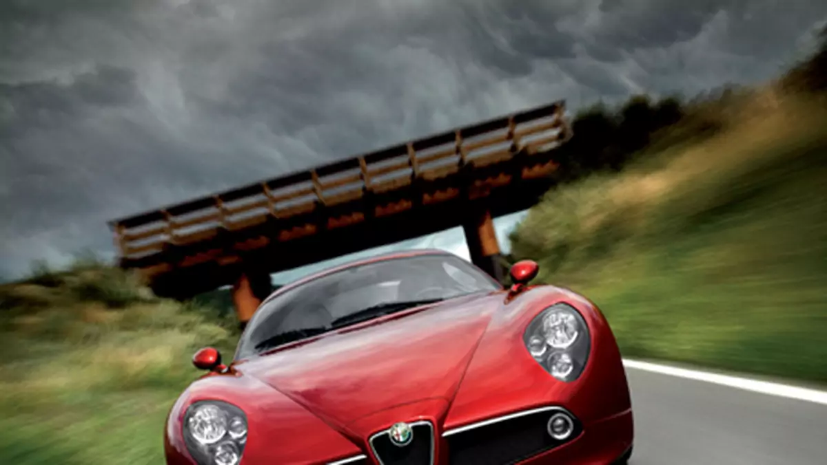 Alfa Romeo 8C Competizione  - Ślicznotka pokazana